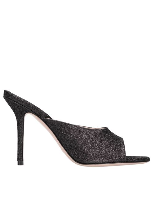Mules modello EMILY in pelle e glitter GEDEBE | EMILY 105 GLITTERNERO